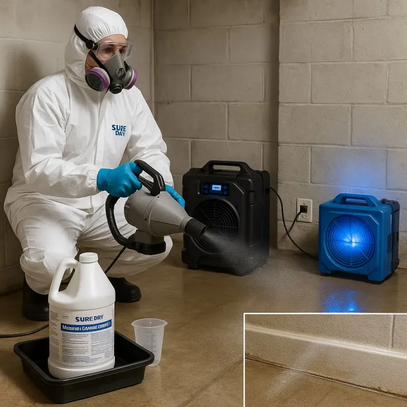Sanitization and Odor Removal process in Winder, GA