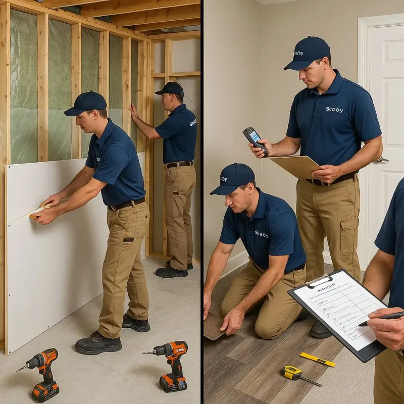 Repairs and Reconstruction process in Winder, GA