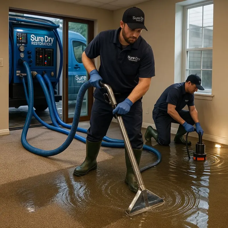Water Extraction and Removal process in Winder, GA